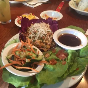 Chicken Lettuce Wraps