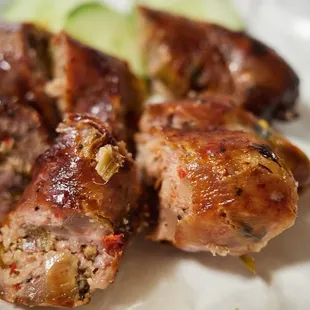 Spicy southern Thai sausage