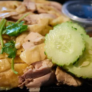 Thai style chicken rice.