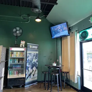 Inside