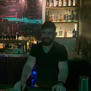Elias the bartender