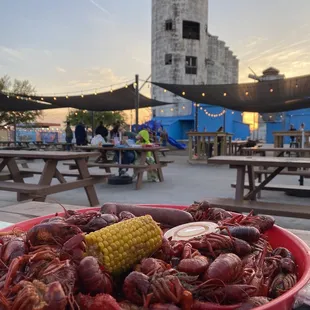 Epic Food truck and sunset