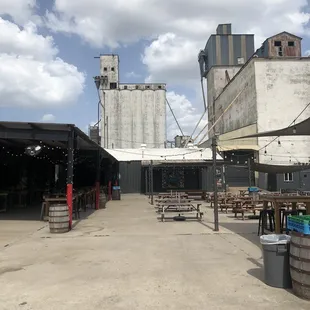 Cool view from the brewery