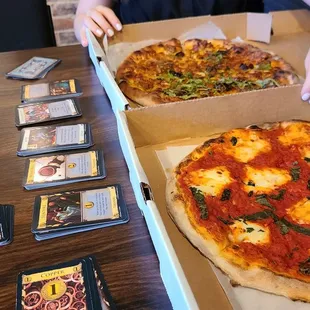 Figgie and margarita pizza