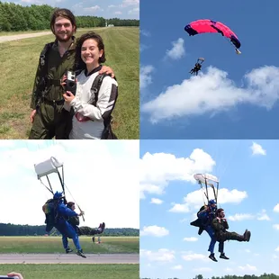 Great day! This was the perfect day for skydiving!