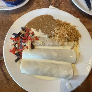 Enchiladas de Espinaca