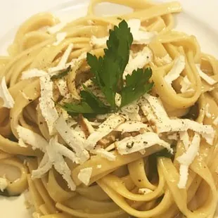 Fettuccini &amp; Crab Scampi Only $35 Serves 7-9