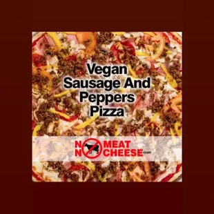 You can use our Sweet Italian Sausage Crumbles on a pizza.