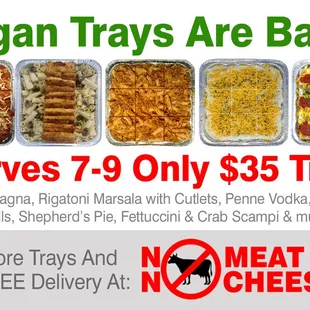 All of our vegan food and crumbles are totally authentic tasting.