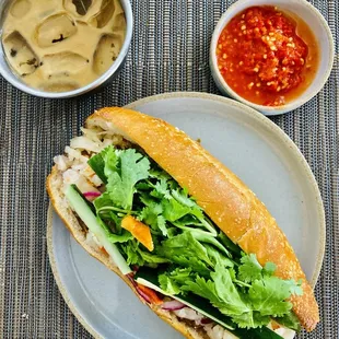 Vietnamese Bánh mì Sandwich