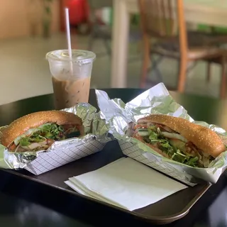Veggie Tofu Sandwich