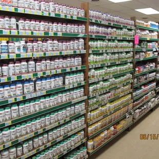 Large selection of high quality vitamins, herbs and minerals All with knowledgeable help to pick the right ones to help YOU!
