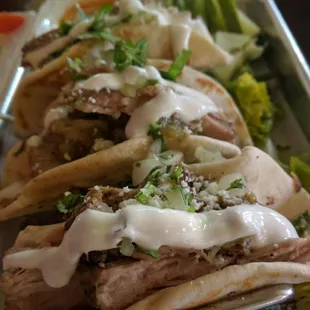 Pork tacos