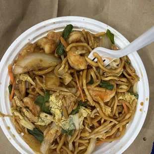 Shrimp Lo Mein