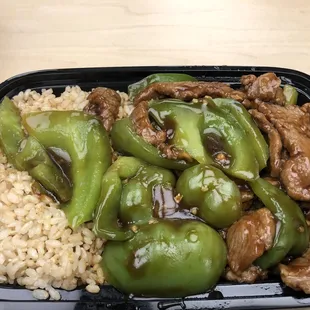 Beef w. Green Pepper &amp; Onion