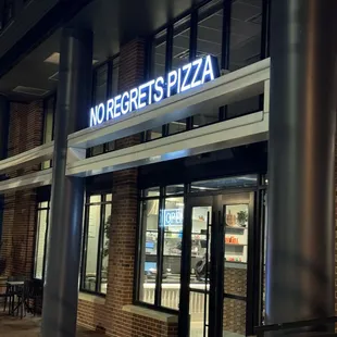 Outside the restaurant on Nicholson Lane, North  Bethesda