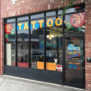 Easy to spot! Signage by Frady Cat Signs.