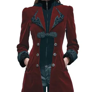 Gothic Velvet Riding Jacket