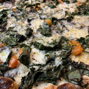 Bianco pizza but vegetarian