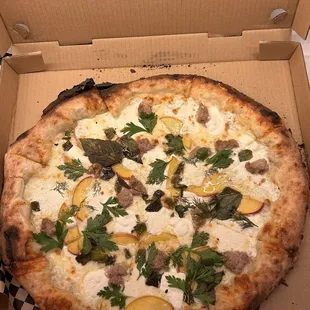 Peaches &amp; Sausage