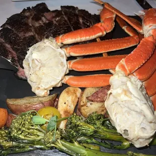 Steak &amp; Crab