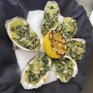 Oysters Rockefeller
