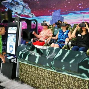 Virtual reality games