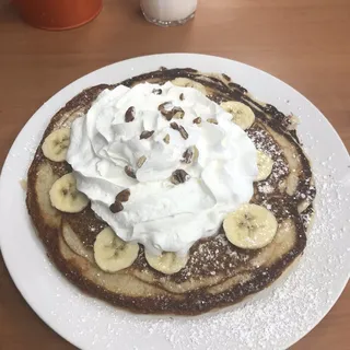 Banana Pecan Pancakes