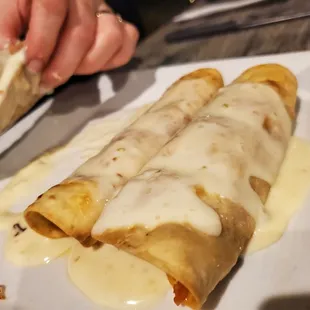 a plate of food on a table