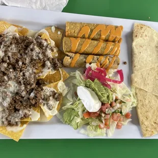 No way Jose platter was great for sharing with a group of 6