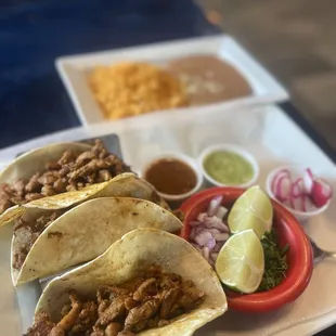 Street tacos (el Pastor)