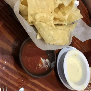 Pretty decent Chips and Dips