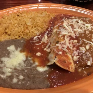 Burrito and Enchilada