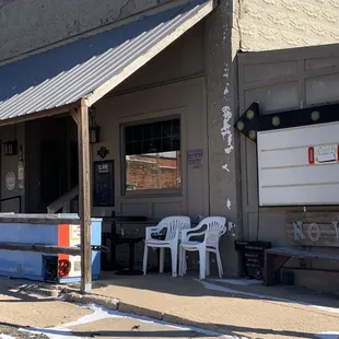 the outside of a building