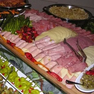 Our antipasti platter!