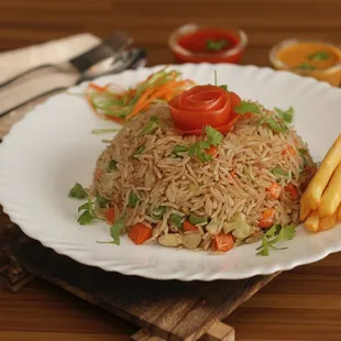 Indo-Chinese Fried Rice