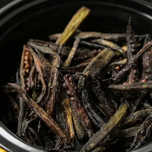 The Okra is so smoky and flavorful - a sleeper hit!
