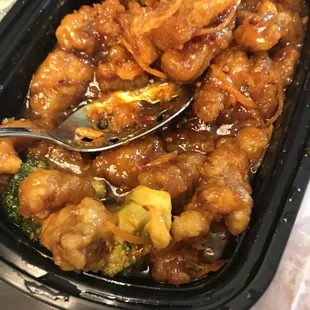 Orange chicken