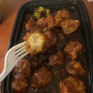 105. General Tso's Vegetable Chicken