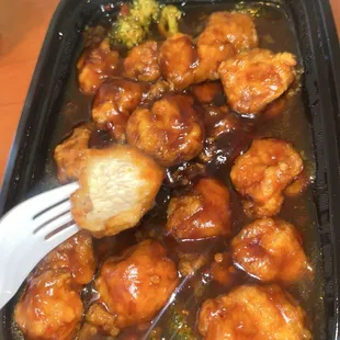 105. General Tso's Vegetable Chicken