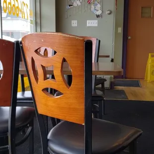 two chairs facing each other