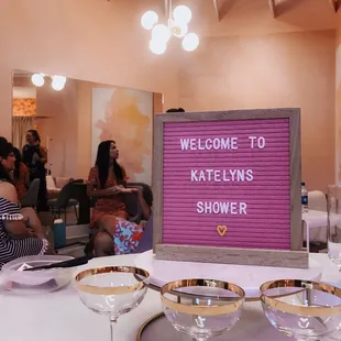 Cute place to buy your dress or have your bridal shower!