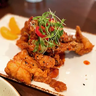 Crispy Chicken Thighs