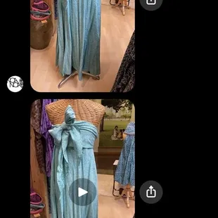 This is my other purchase. The sash skirt. You can see the picture and the video she sent me