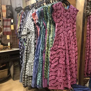 Handmade and hand dyed dresses