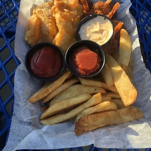 Seafood platter