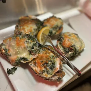 Oysters Rockefeller