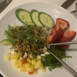 Alaskan Crab Poke Bowl