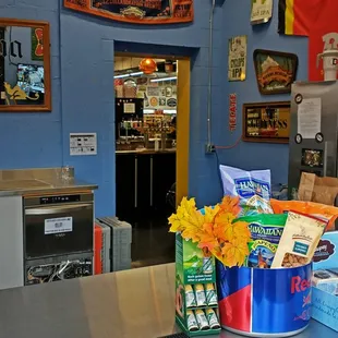 Adding this photo as a bonus - the outside window at John's Marketplace, just steps away, where quality beer can be found