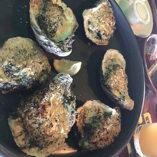 Oysters Rockefeller